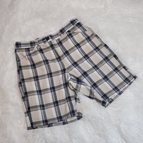 White Stag Pants - 🍭🍭 Plaid size 8 bermuda shorts